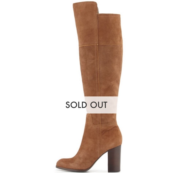 Pour La Victoire Suede Over the Knee Boots - Picture 2 of 6